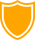 Orange shield